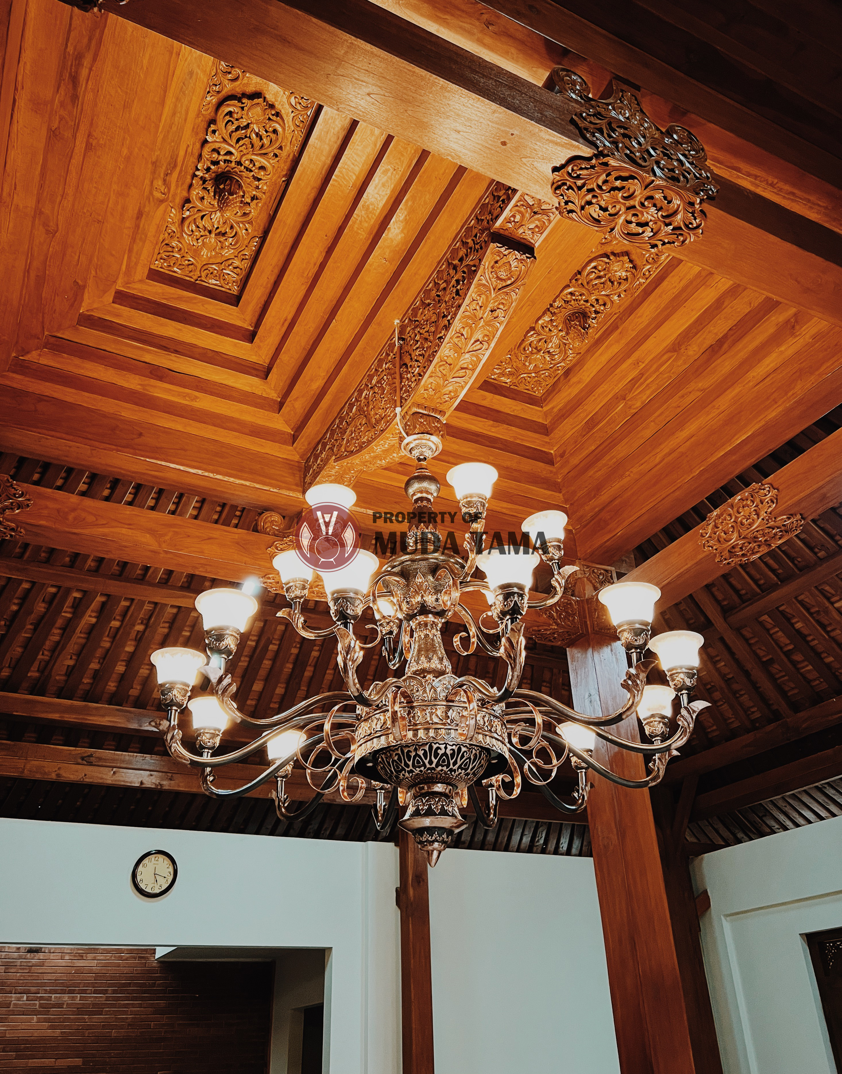 Lampu Gantung Tembaga